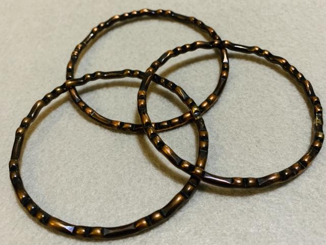 Zig Zag Copper Bangles